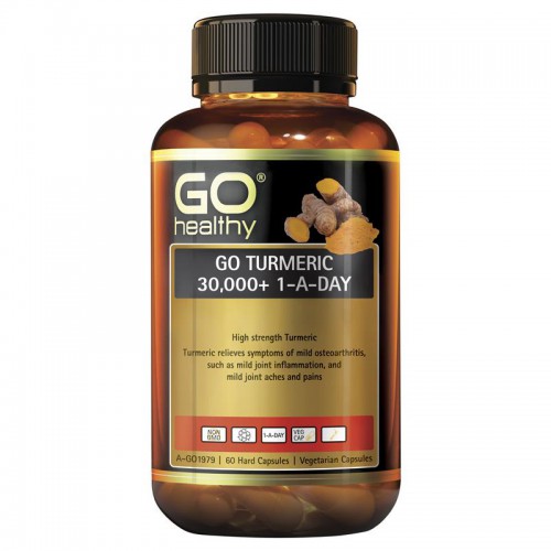 GO Healthy 高之源 姜黄素 30000mg 每日一粒 60粒素食胶囊