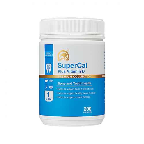 Kiwi Golden Kiwi 金奇维 超级钙 液体钙 supercal plus VD 200capsules